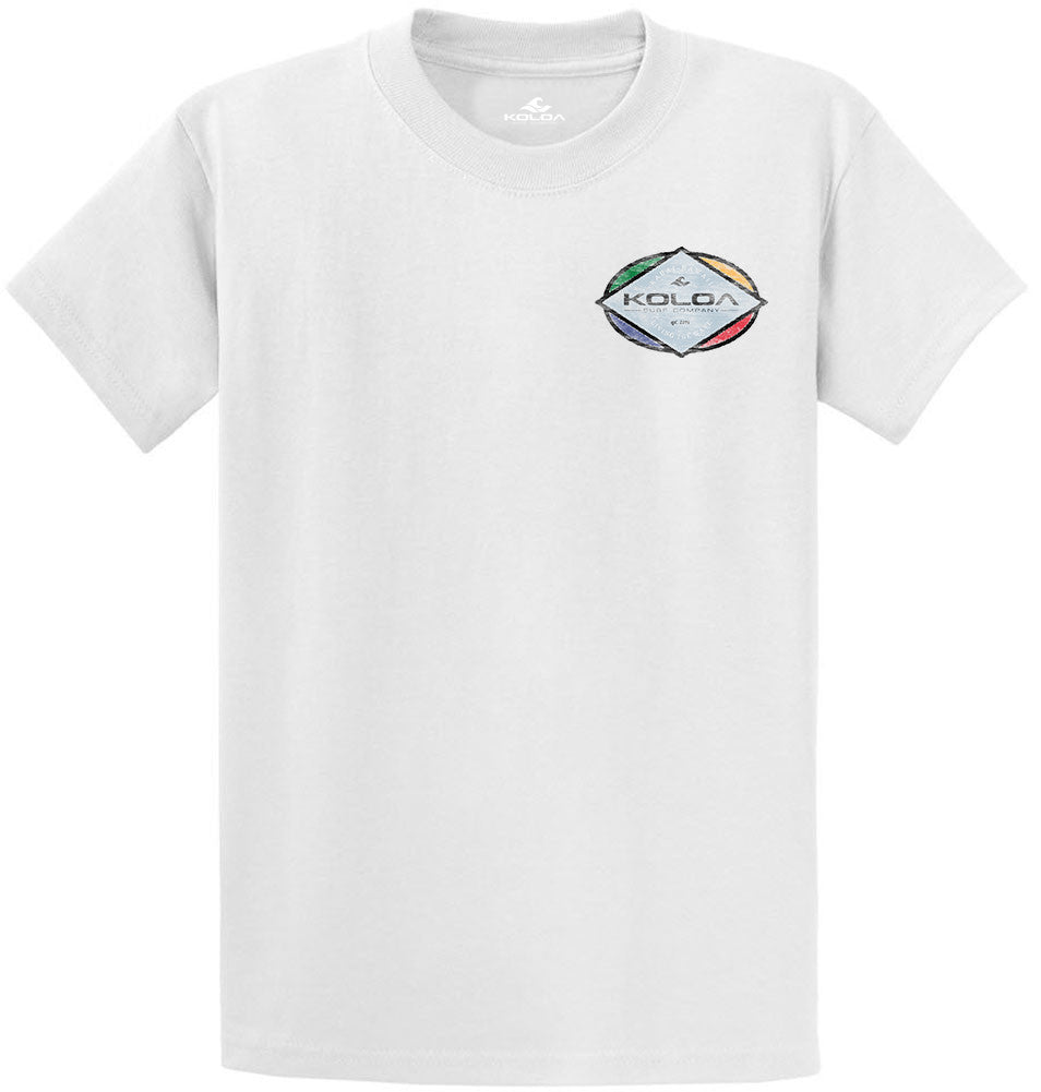 Koloa Triangle Heavyweight T-Shirt- White