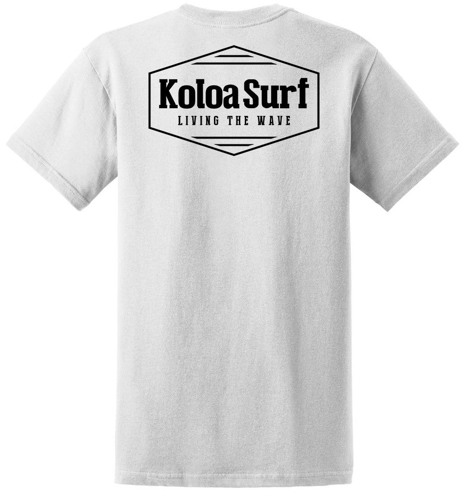 Koloa Hex Heavyweight T-Shirt- White