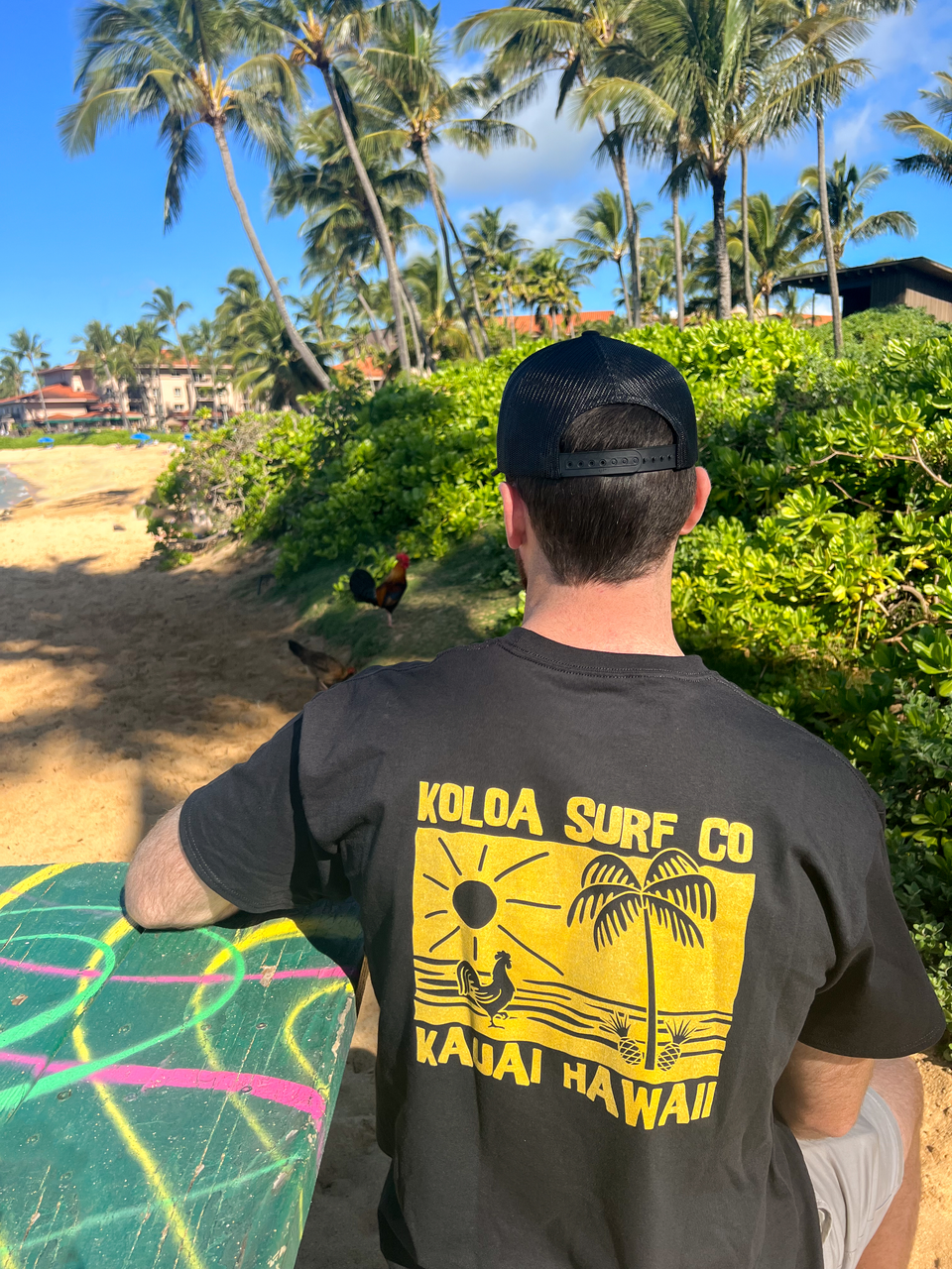 Koloa Rooster Island Heavyweight T-Shirt