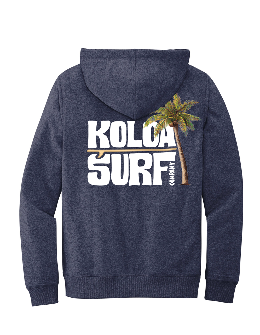 Koloa Endless Fleece Hoodie- Navy Heather