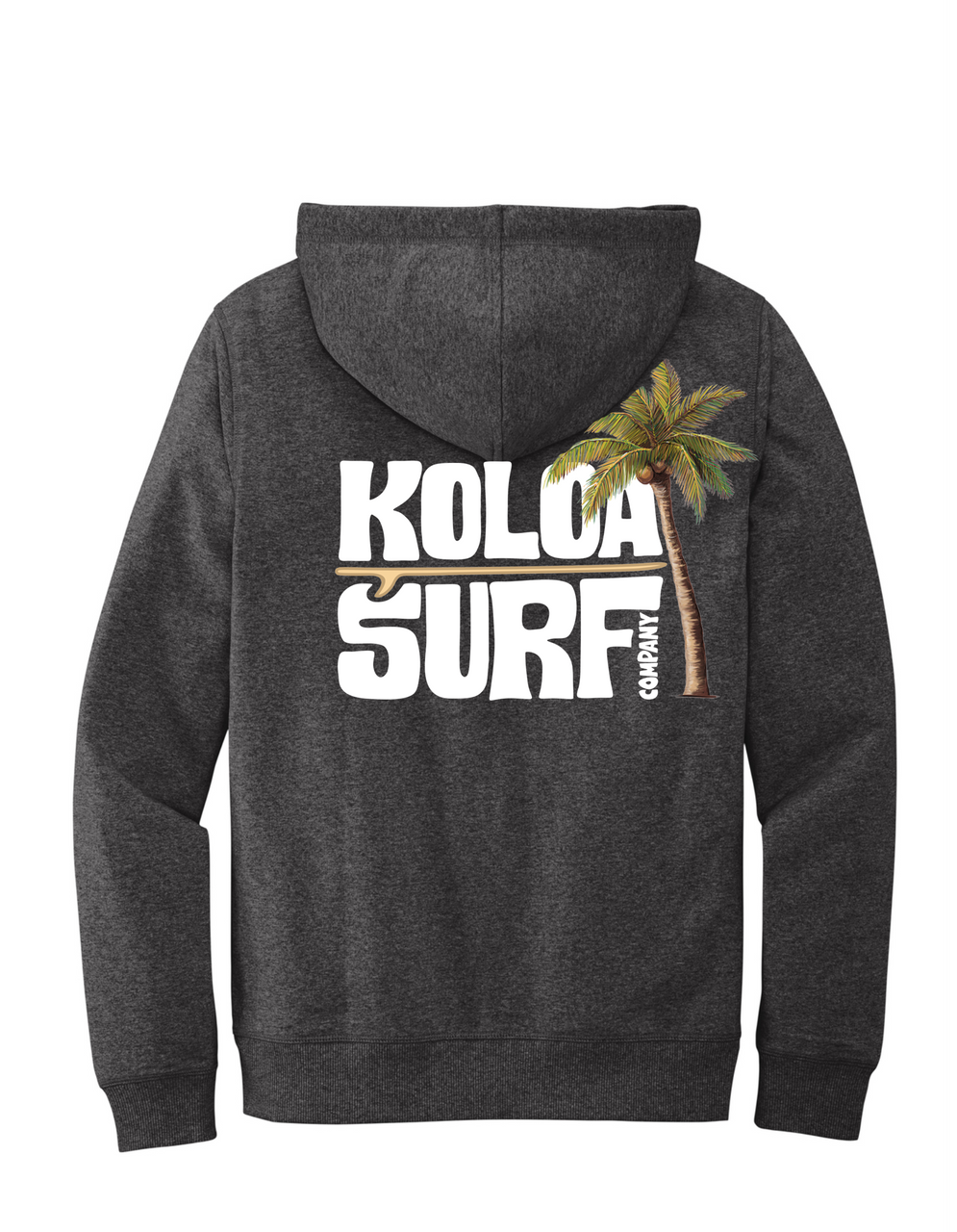 Koloa Endless Fleece Hoodie- Charcoal Heather