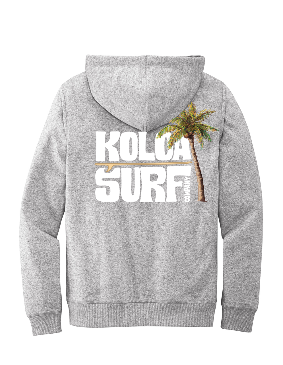 Koloa Endless Fleece Hoodie- Light Heather Grey