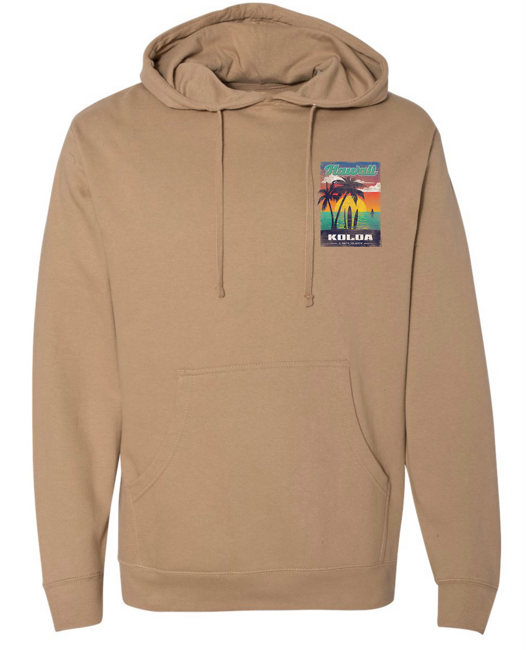 Koloa Welcome Hoodie- Sand