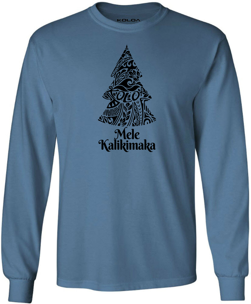 Koloa Tribal Tree Long Sleeve T-Shirt