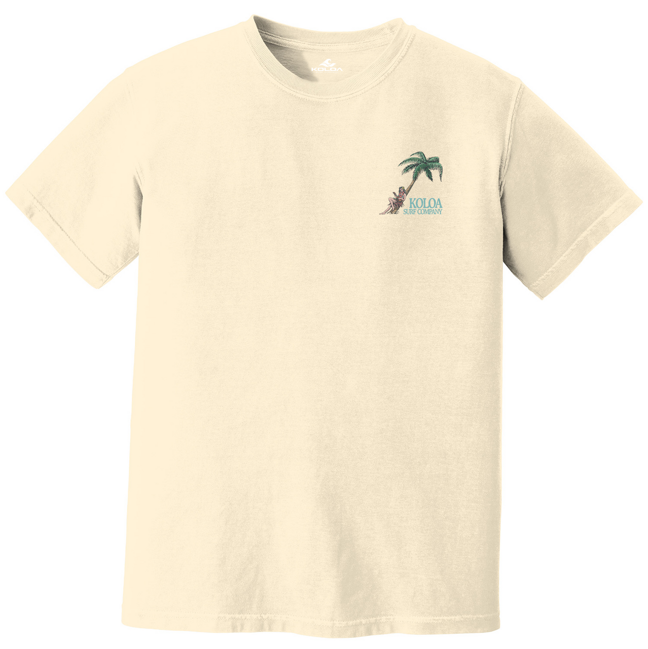 Koloa Hula Girl Pigment Dyed T-Shirt