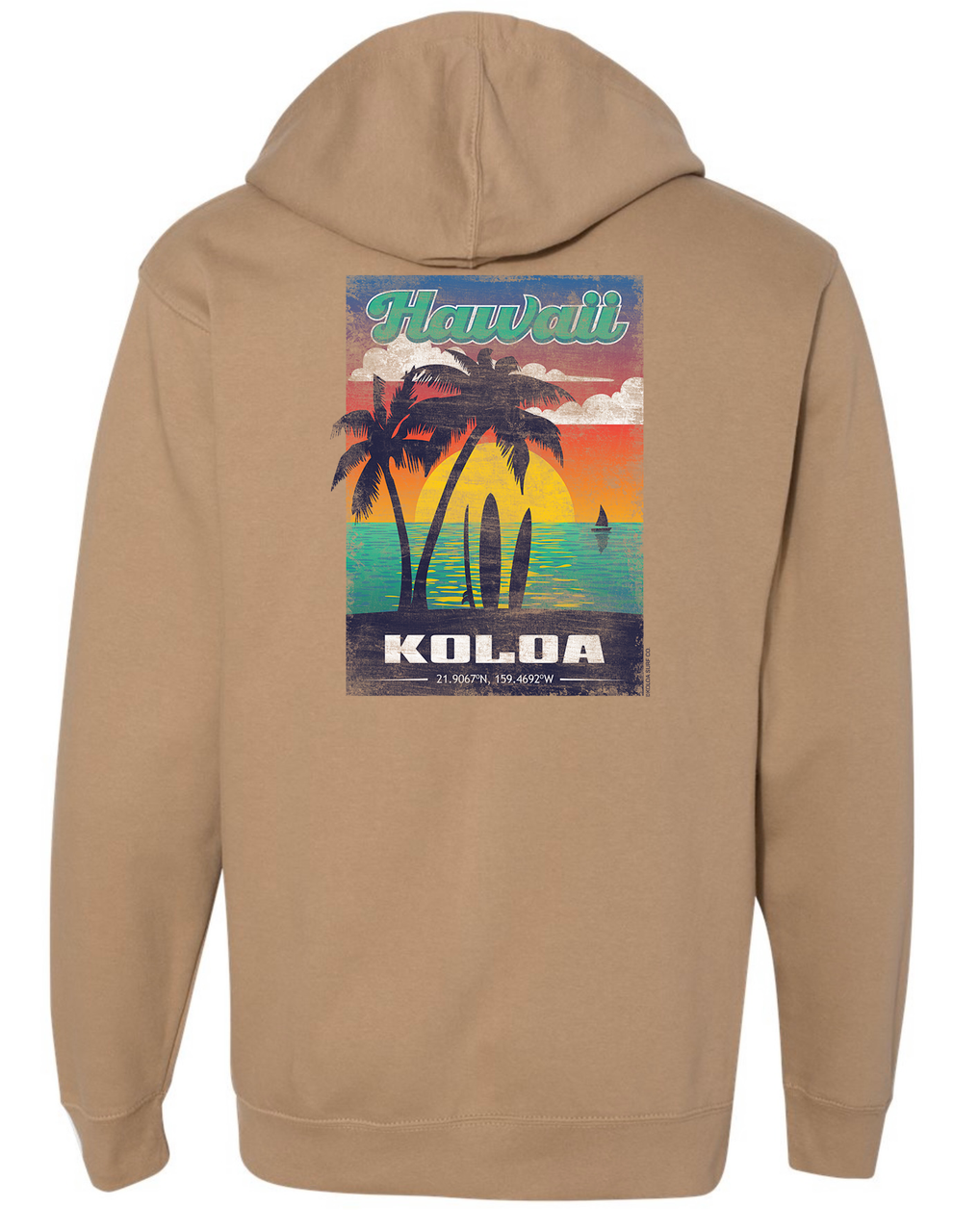 Koloa Welcome Hoodie- Sand