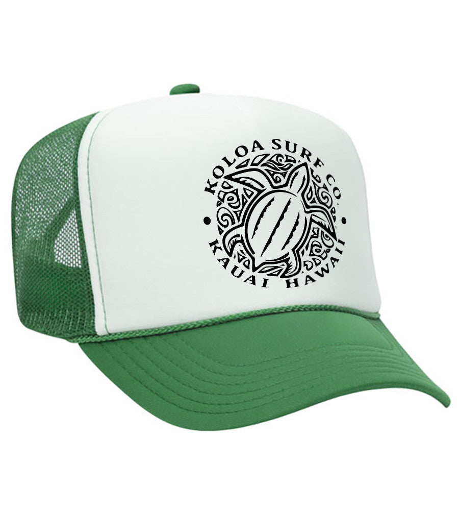 Koloa Honu Turtle Foam Trucker Hat