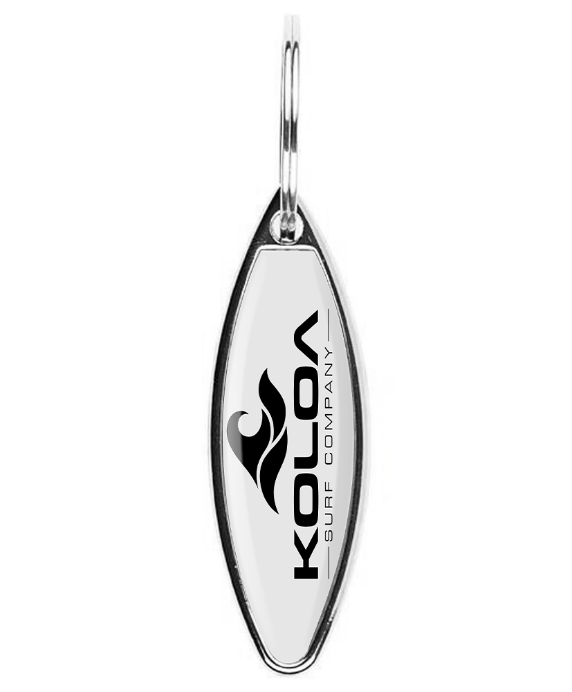 Koloa Surfboard Bottle Opener Keychain