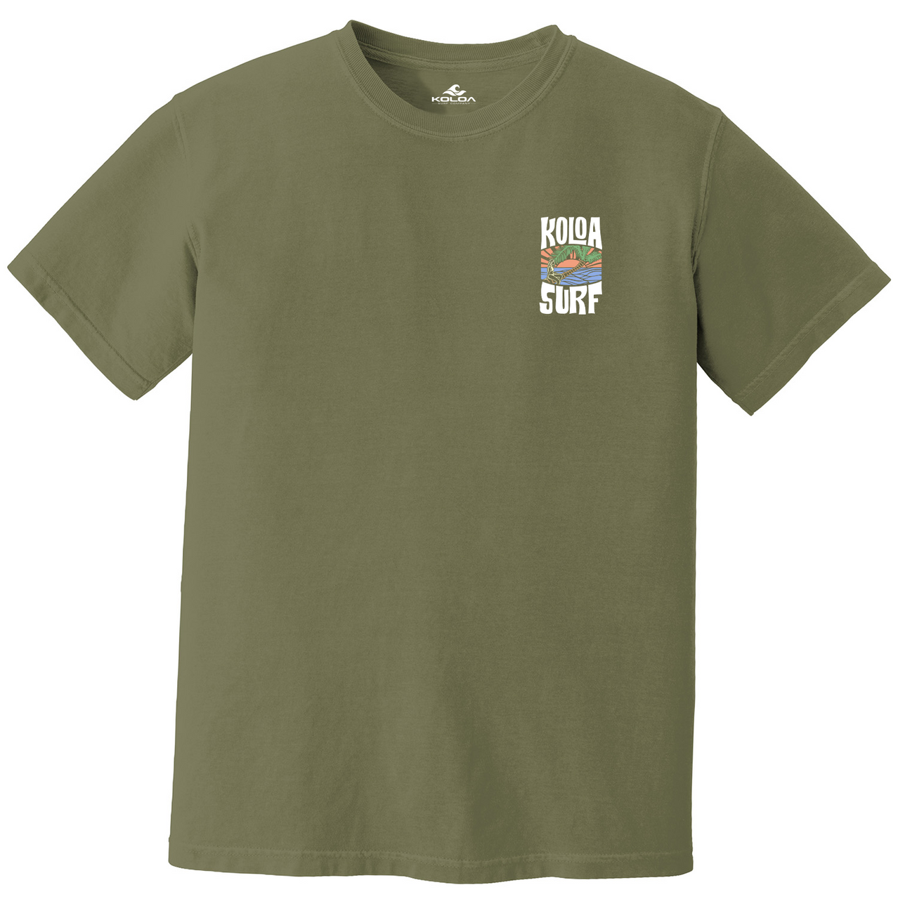 Koloa Vacation Trip Pigment Dyed T-Shirt