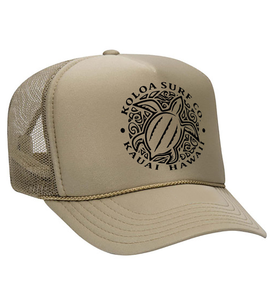 Koloa Honu Turtle Foam Trucker Hat