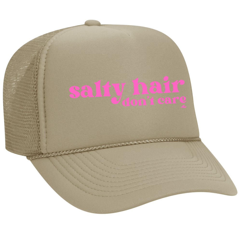 Koloa Salty Hair, Don't Care Foam Trucker Hat