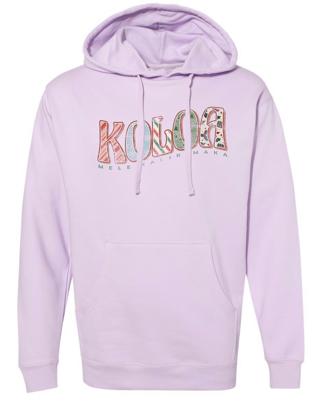 Koloa Christmas Colors Hoodie