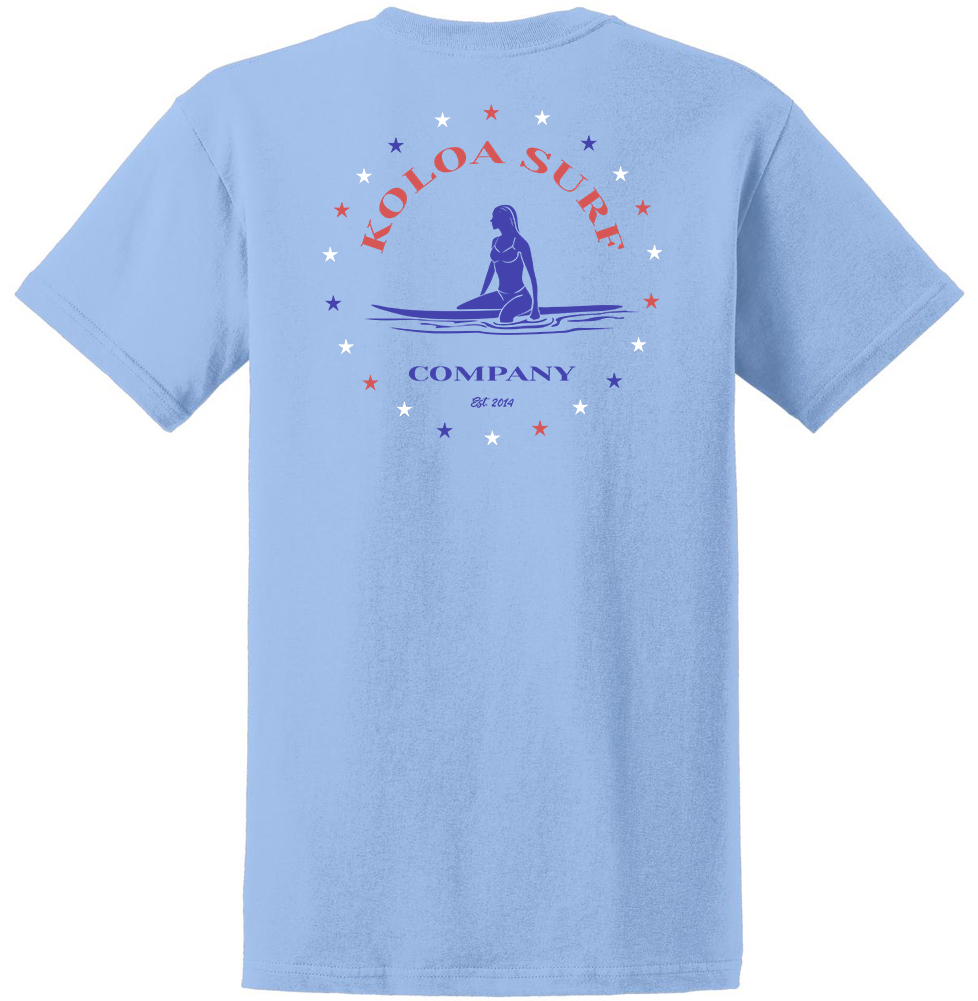 Koloa USA Splash Heavyweight T-Shirt