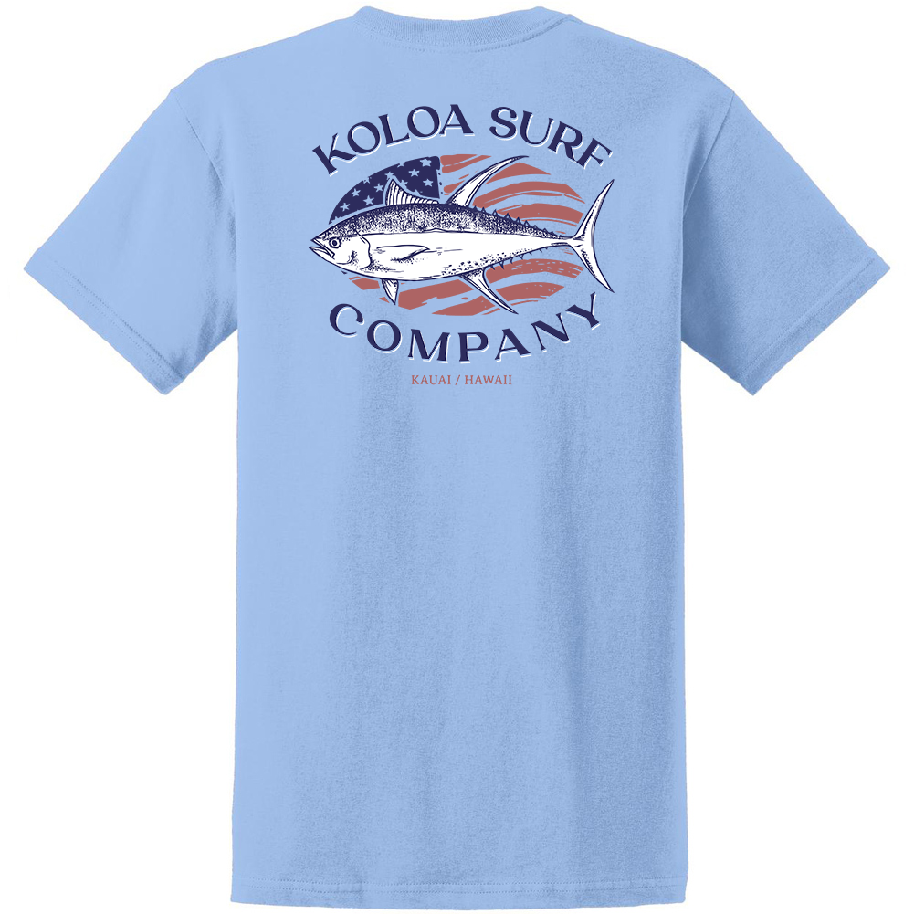 Koloa Yellowfin USA Heavyweight T-Shirt