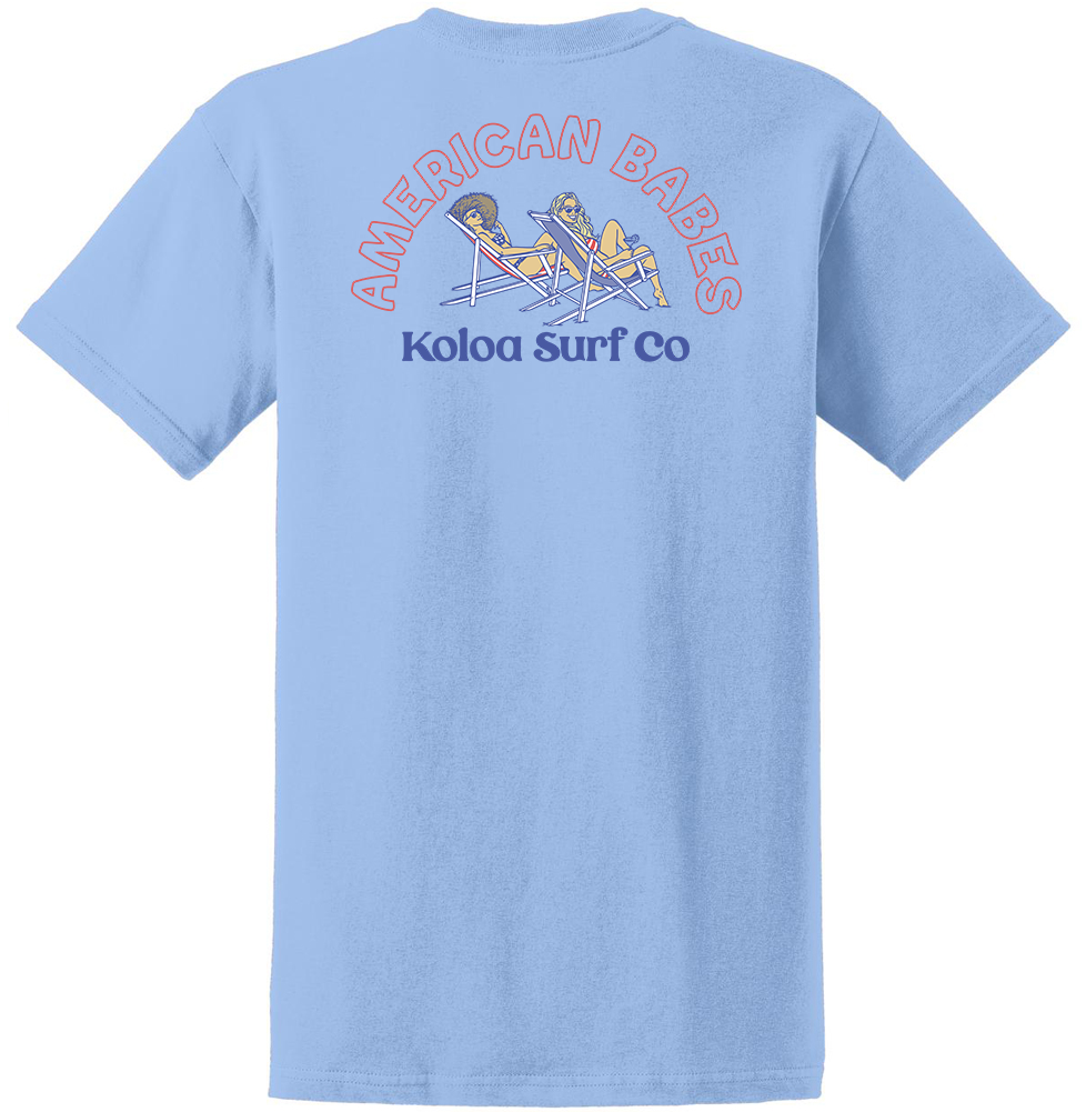 Koloa American Babe Heavyweight T-Shirt