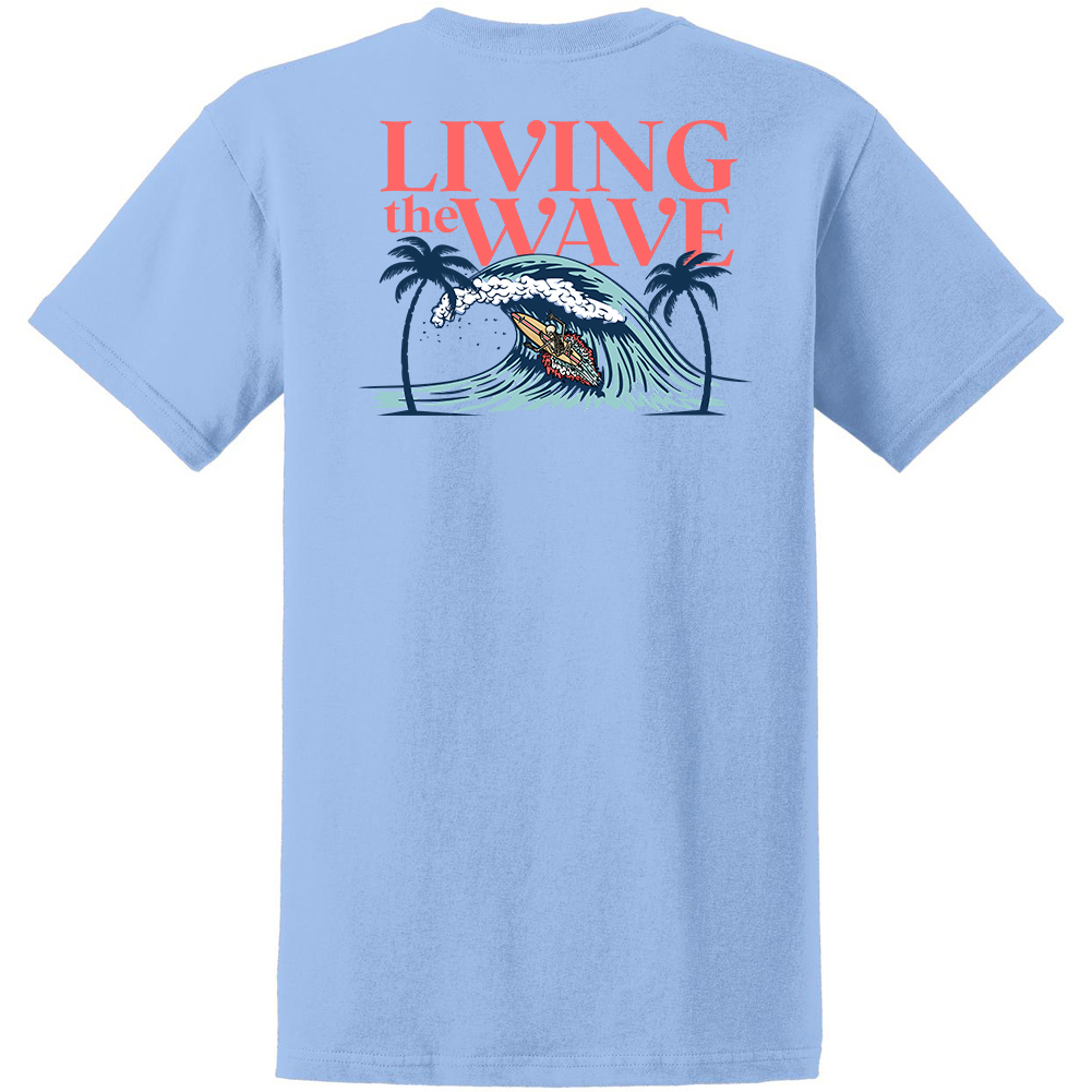 Koloa Living The Wave Skeleton Heavyweight T-Shirt