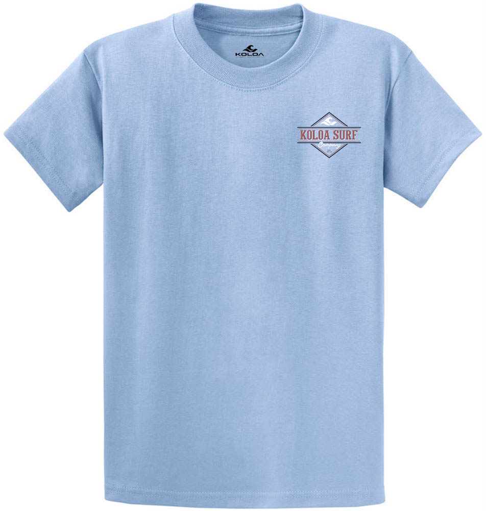 Koloa Tunnels Heavyweight T-Shirt - Light Blue