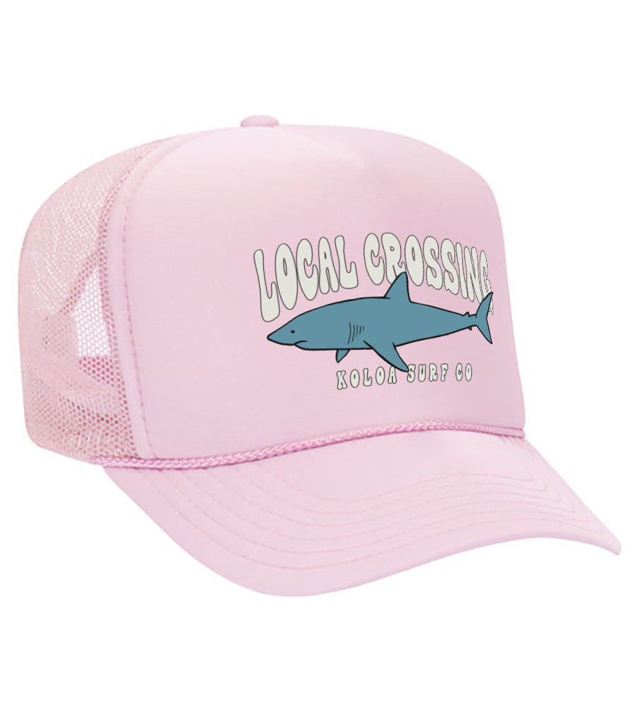 Koloa Local Crossing Foam Trucker Hat Koloa Surf Company