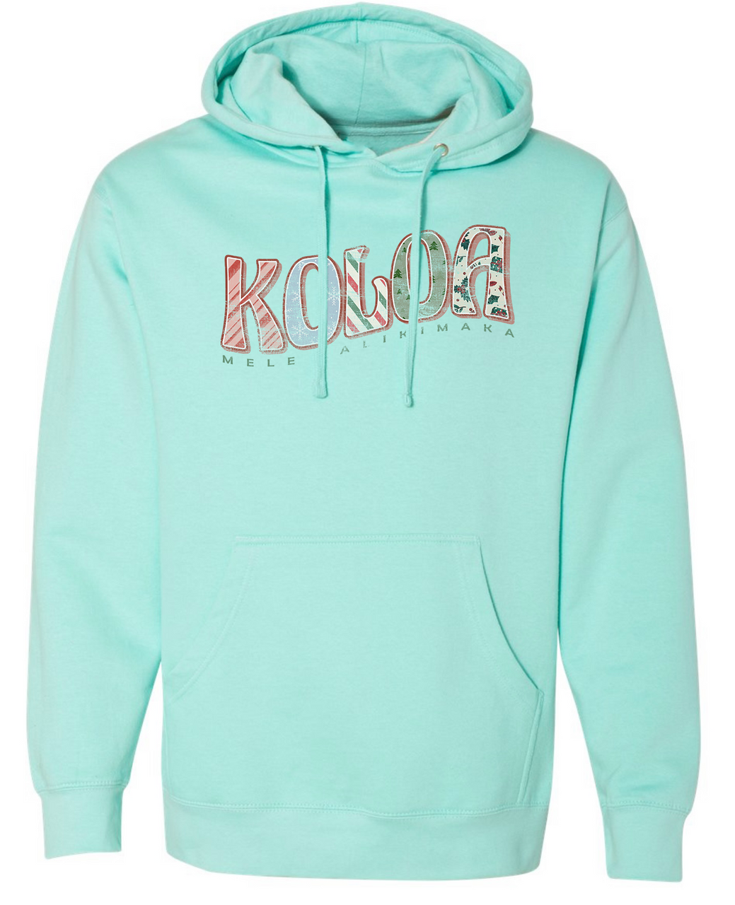 Koloa Christmas Colors Hoodie