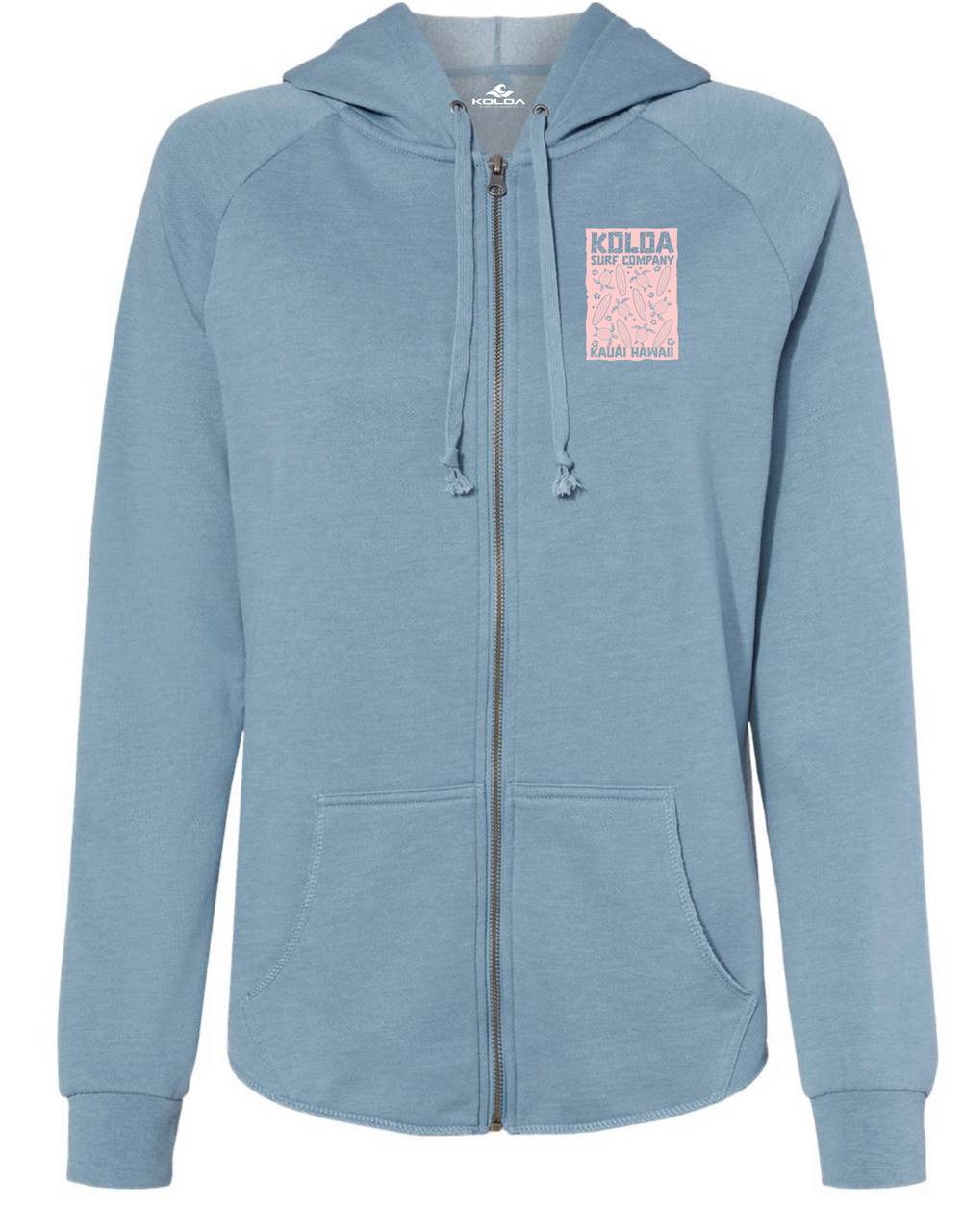 Koloa Island Time Zip-Up Hoodie