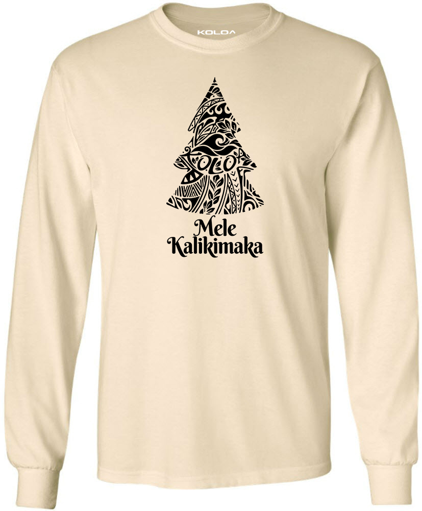 Koloa Tribal Tree Long Sleeve T-Shirt