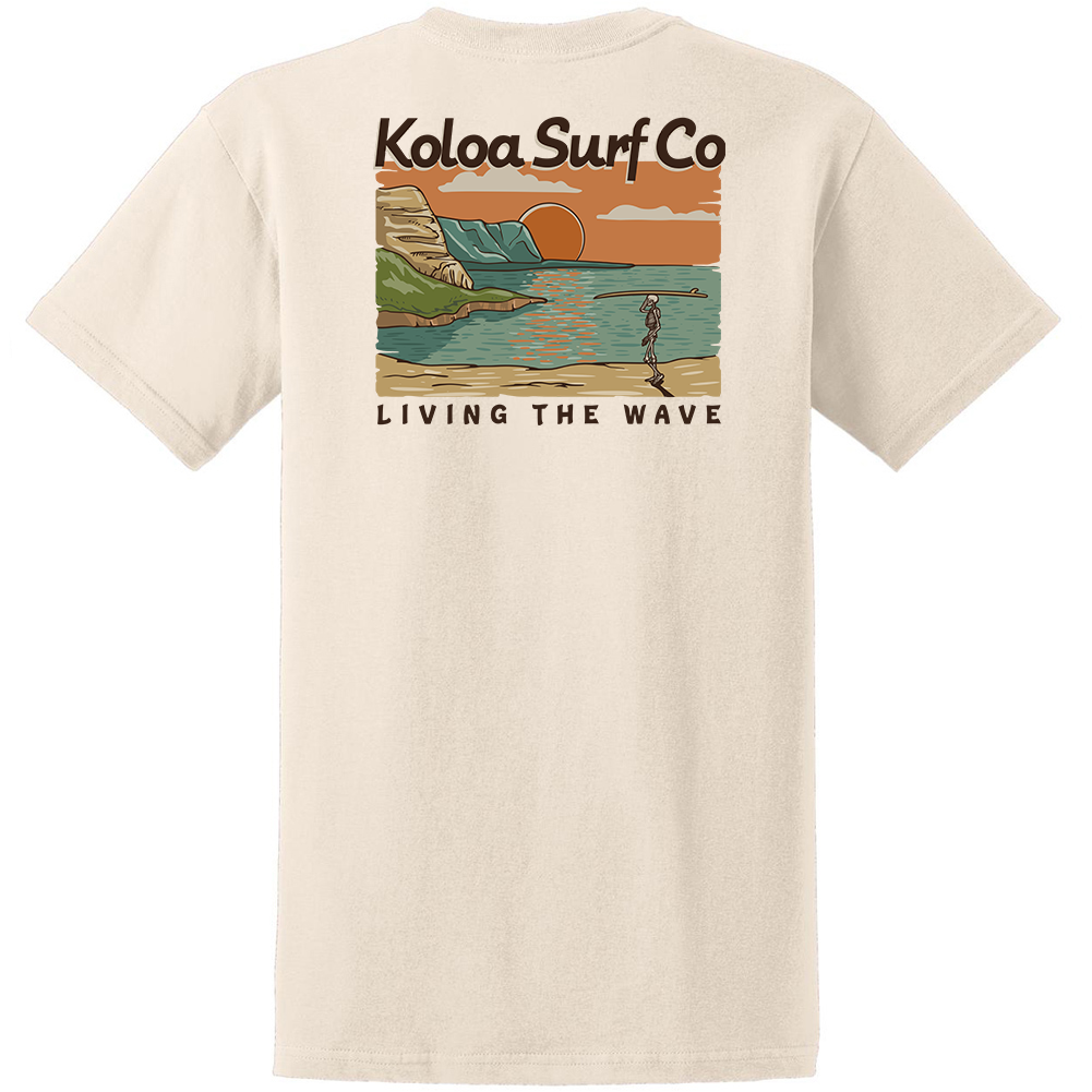 Koloa Skeleton Island Heavyweight T-Shirt