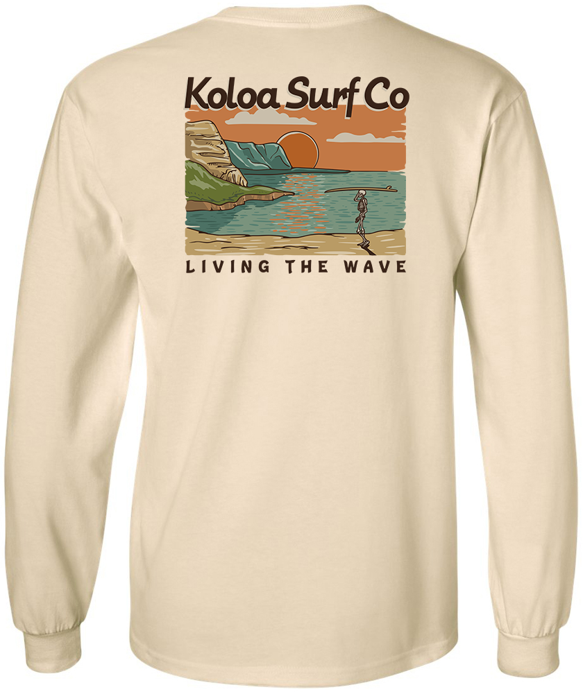 Koloa Skeleton Island Long Sleeve T-Shirt