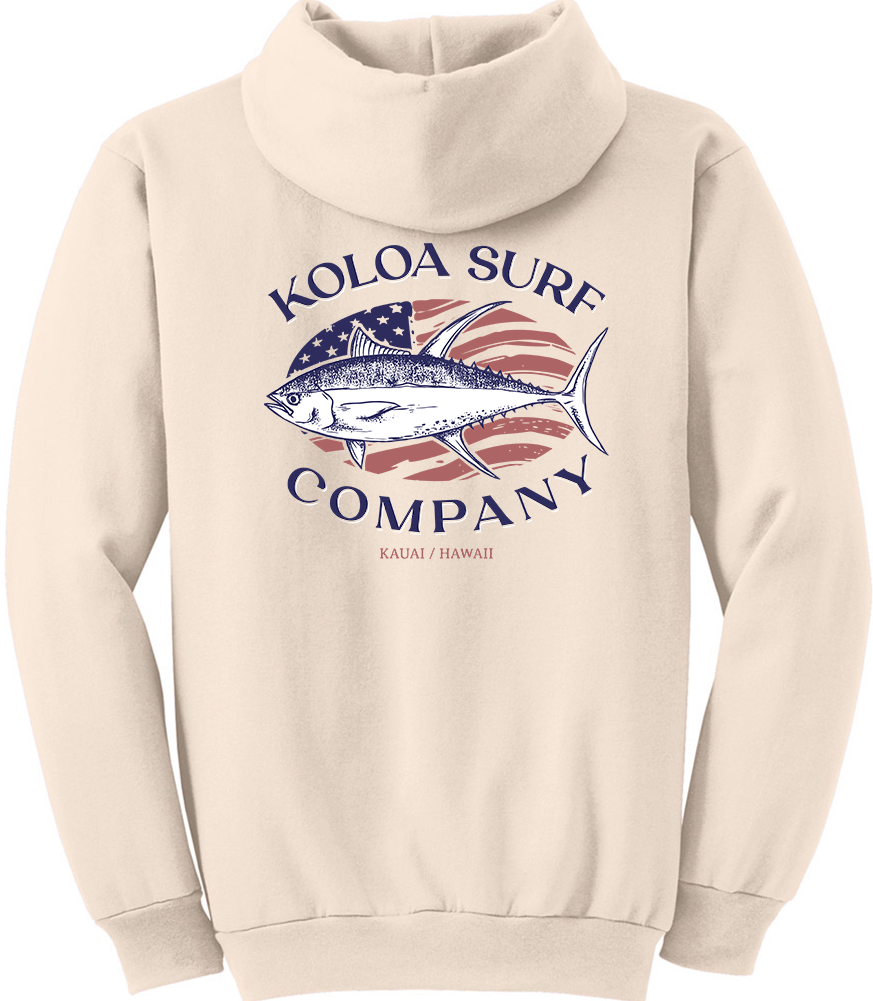 Koloa Yellowfin USA Hoodie