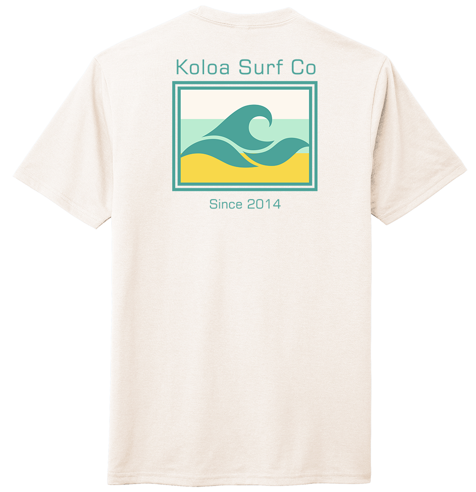 Koloa Simple Times Tri-Blend T-Shirt - Natural