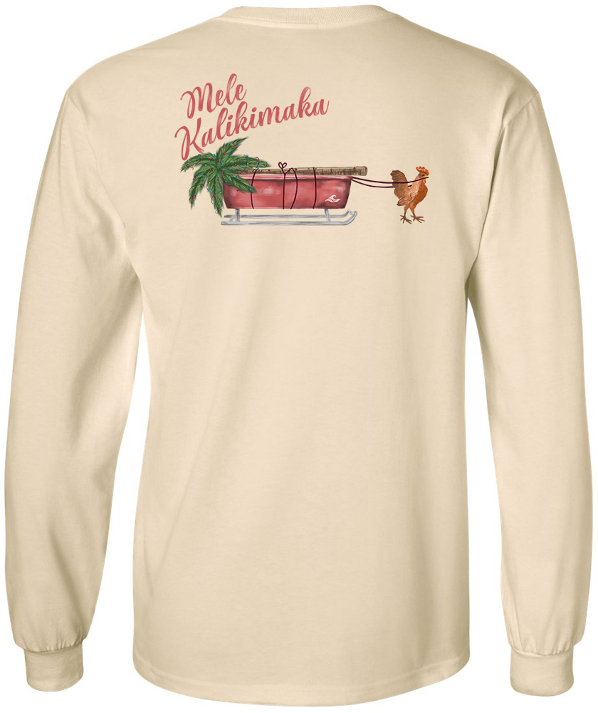 Koloa Christmas Rooster Long Sleeve T-Shirt