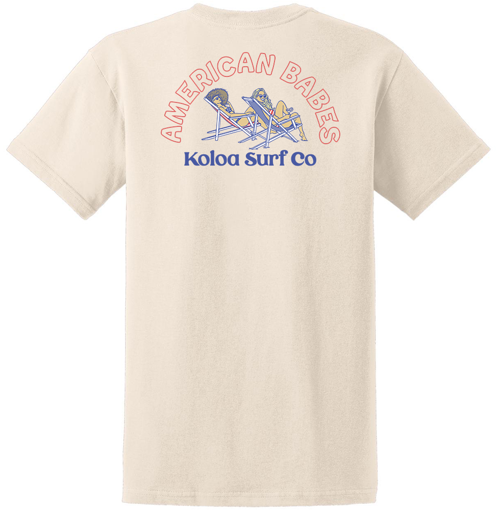 Koloa American Babe Heavyweight T-Shirt