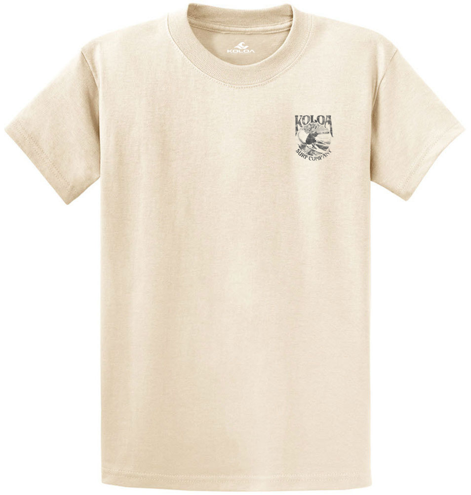 Koloa Vintage Surfer Heavyweight T-Shirt - Natural