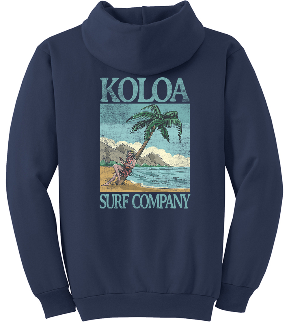 Koloa Hula Girl Hoodie