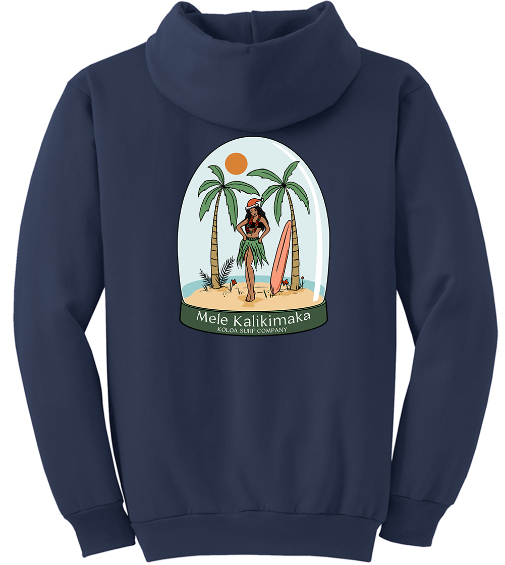 Koloa Hula Globe Hoodie