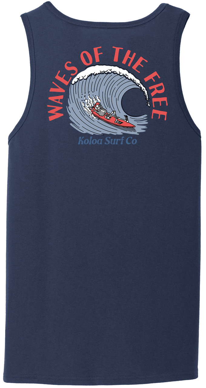 Koloa Waves Of The Free Tank Top