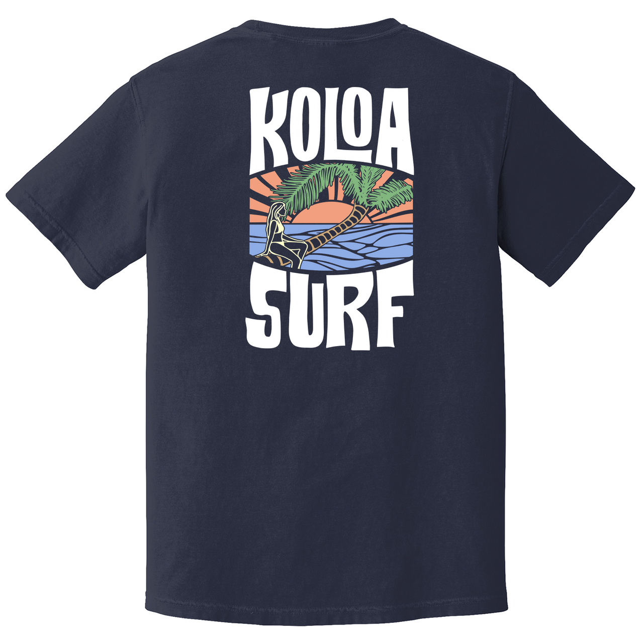 Koloa Vacation Trip Pigment Dyed T-Shirt