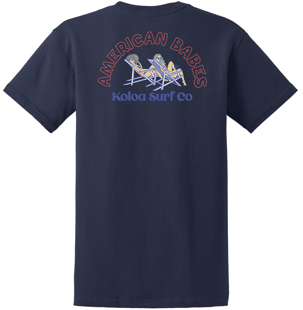 Koloa American Babe Heavyweight T-Shirt