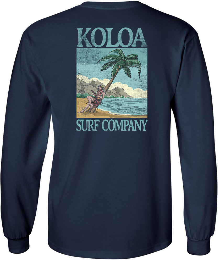 Koloa Hula Girl Long Sleeve T-Shirt