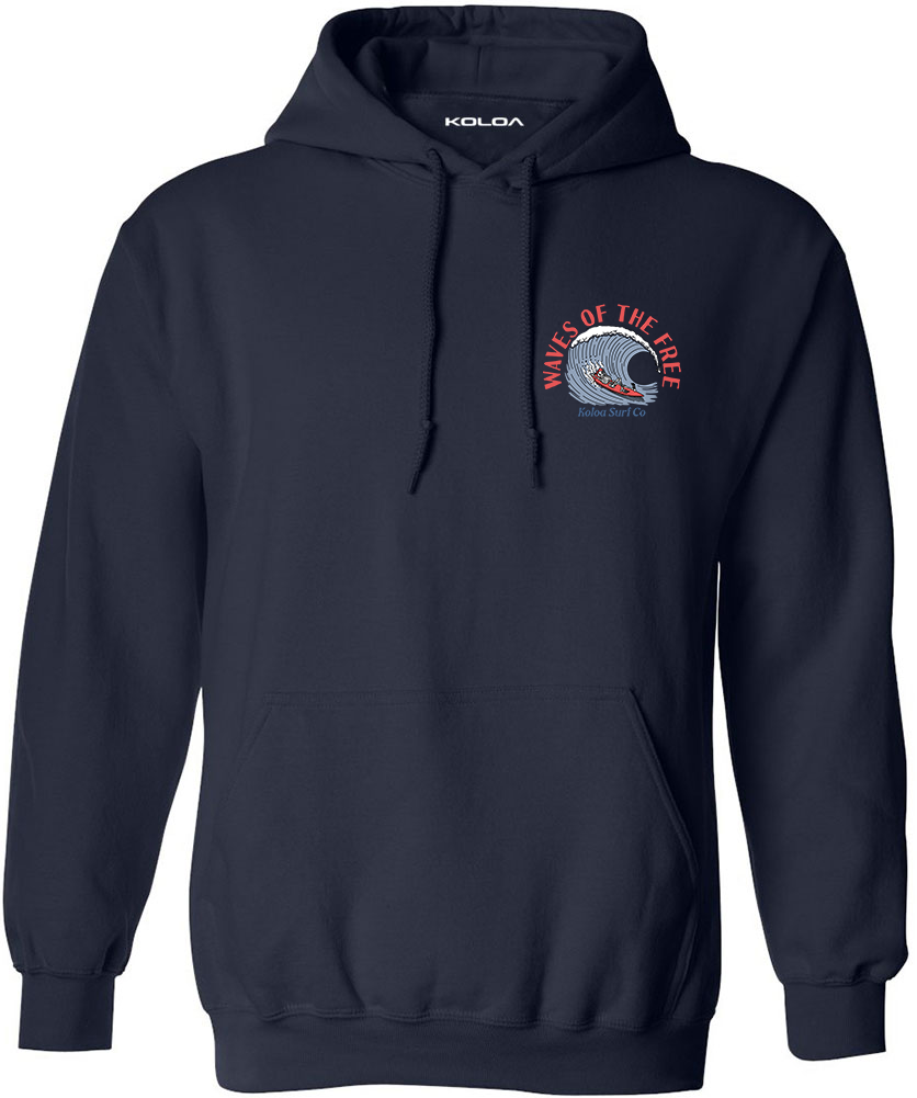 Koloa Waves Of The Free Hoodie