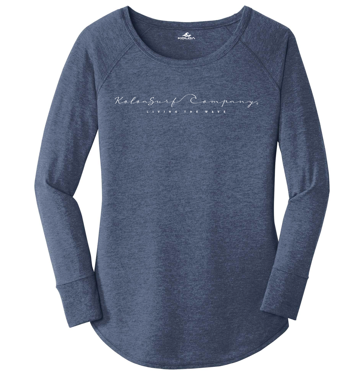 Koloa Cursive Women's Long Sleeve T-Shirt