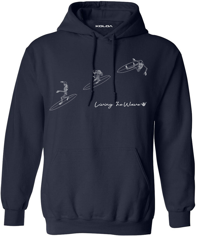 Koloa Surfing Skeletons Hoodie