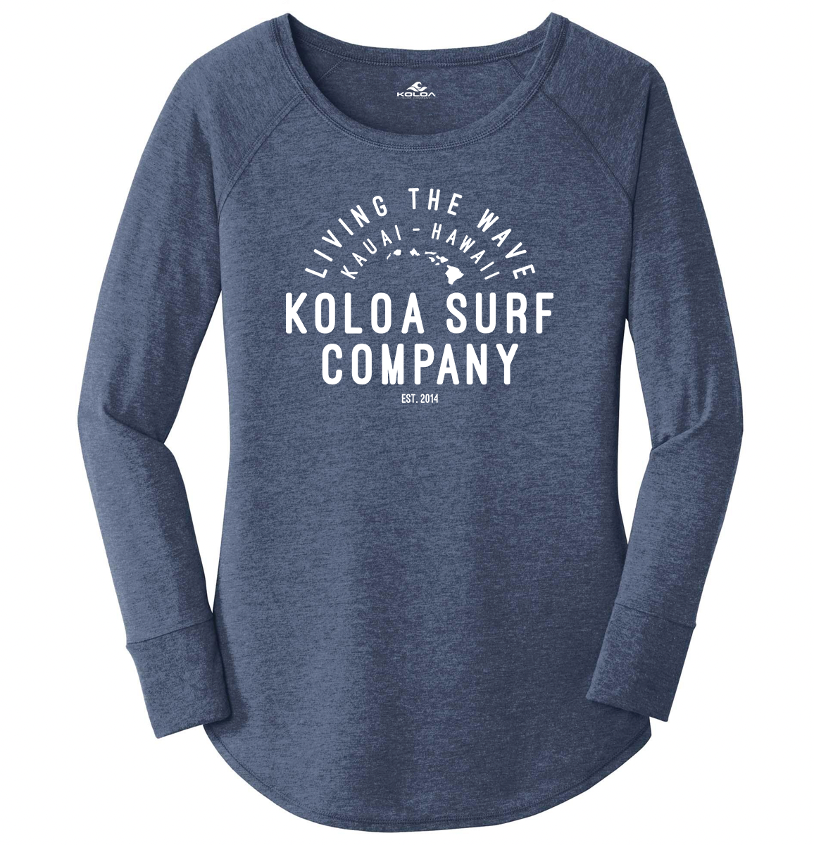 Koloa Simple Arch Women's Long Sleeve T-Shirt