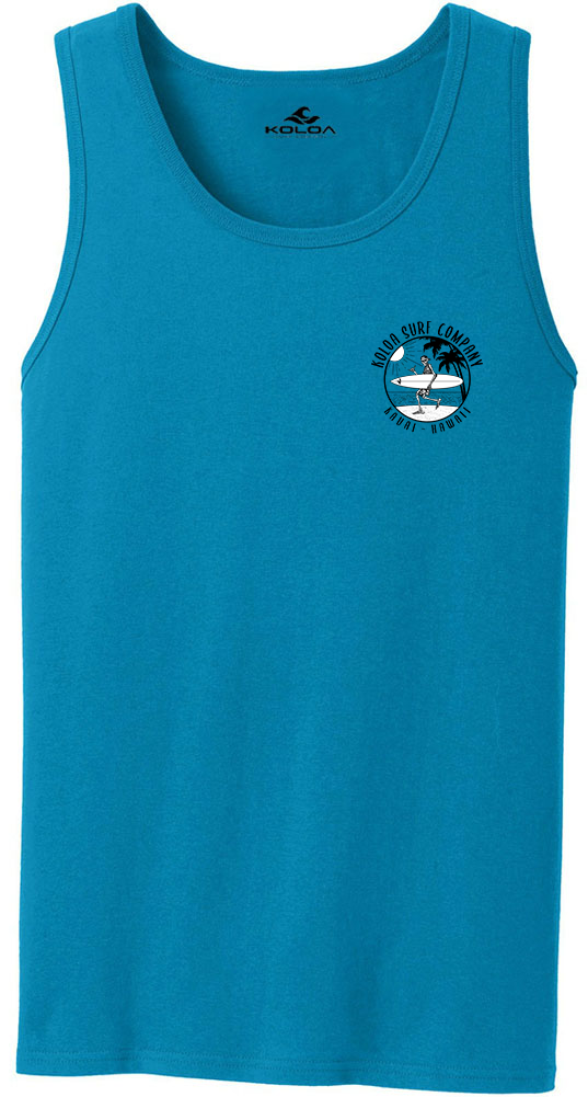 Koloa Skeleton Gone Surfin Tank Top