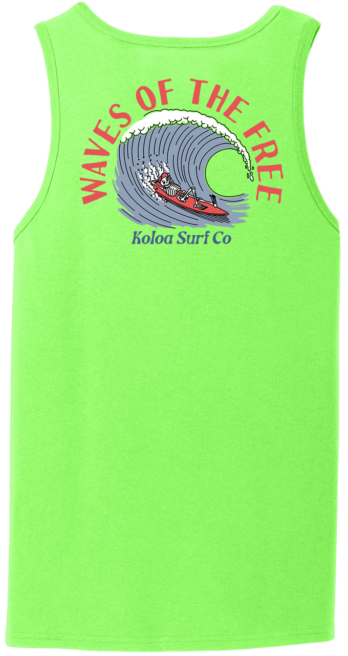 Koloa Waves Of The Free Tank Top