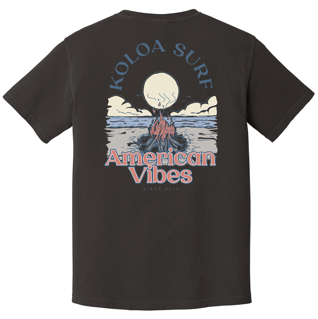 Koloa Bonfire Pigment Dyed T-Shirt