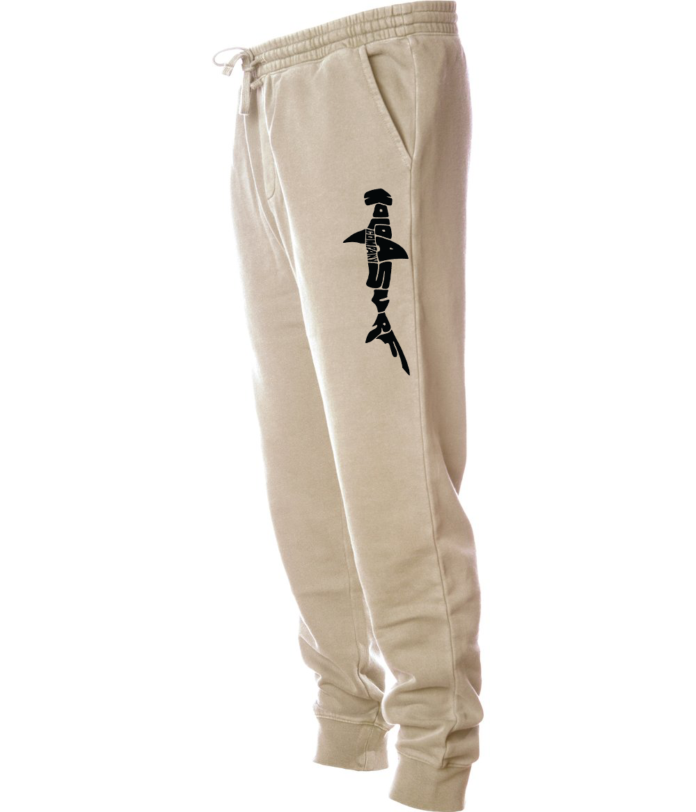 Koloa Hammerhead Shark Fleece Sweatpants - Pigment Sandstone