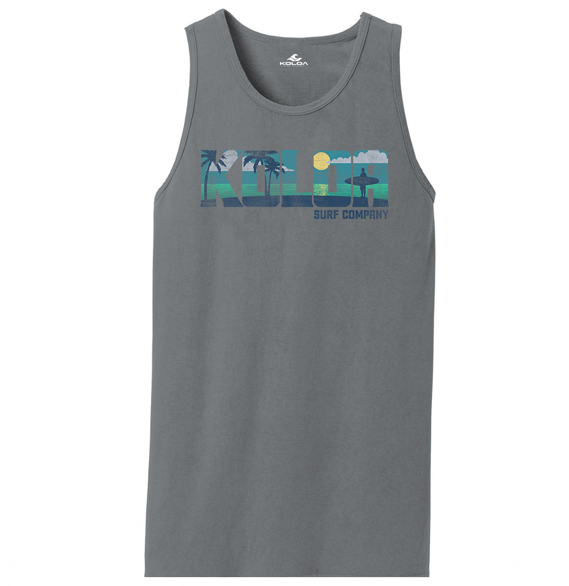 Koloa Vacay Tank Top - Pewter