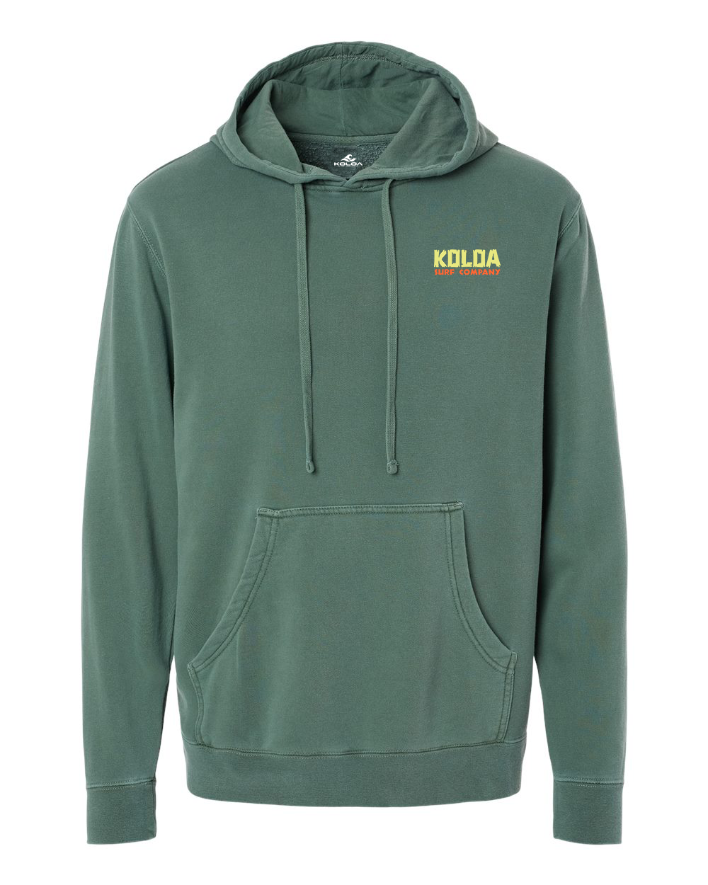 Koloa Tides Pigment-Dyed Hoodie - Pigment Alpine Green