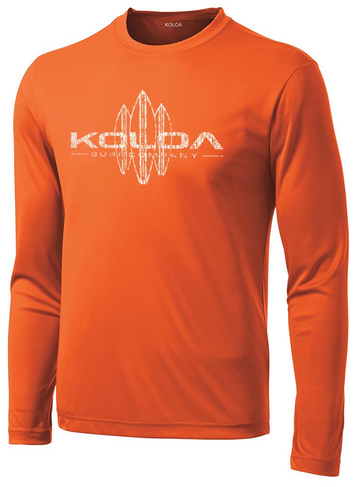 Koloa Vintage Surfboards Moisture Wicking Long Sleeve Tee