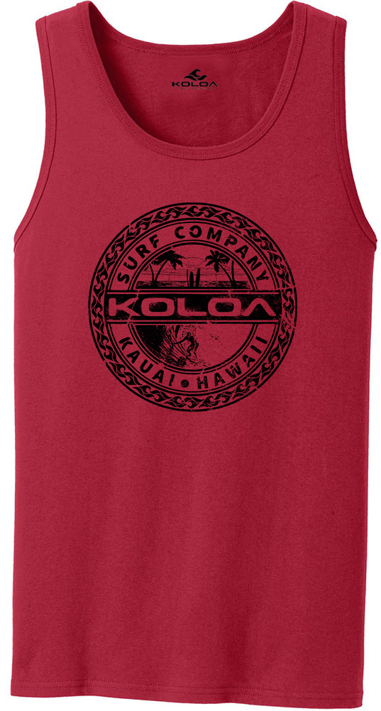 Koloa Palm & Waves Tank Top